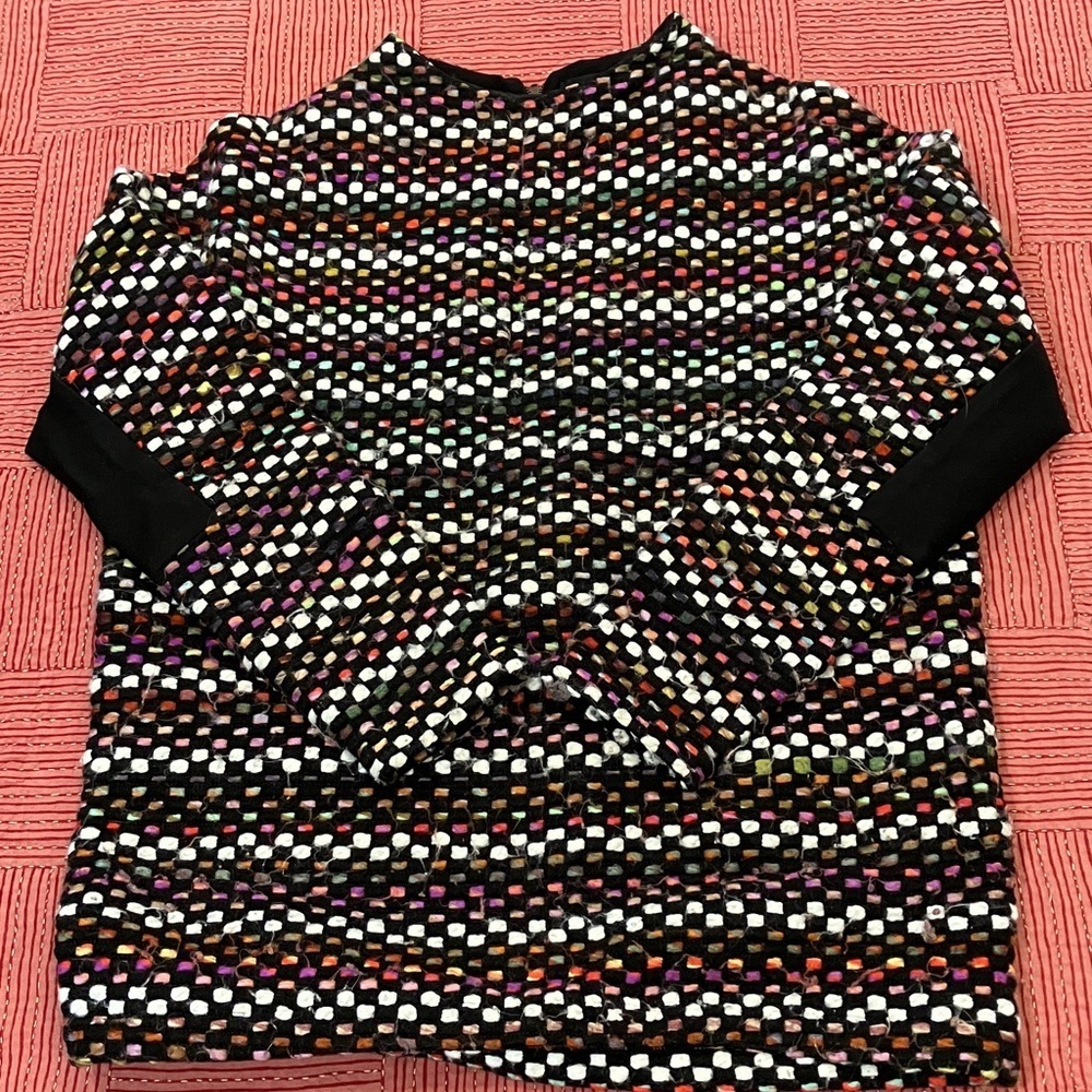 women’s small Valerie Dumaine Canadian designer Multicolor Sweater